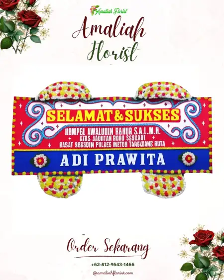 Papan Bunga Ucapan Selamat Ballroom Wedding Jakarta Selatan